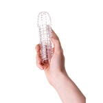 Насадка на пенис TOYFA  A-Toys Boyn, TPR, прозрачный, 15,2 см