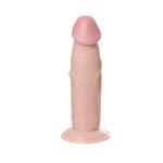Реалистичный фаллоимитатор TOYFA RealStick Nude, PVC, телесный, 23 см
