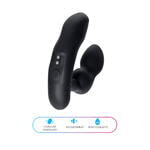 Стимулятор простаты LOVENSE Edge 2, силикон, черный, 12,4 см