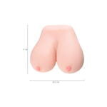 Мастурбатор реалистичный TOYFA Juicy Pussy Fleshy teaser, TPE, телесный