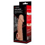 Насадка реалистик на фаллос, с пупырышками COCK SLEEVE RES.002