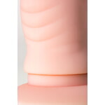 Реалистичный фаллоимитатор TOYFA  A-Toys Twint, силикон, телесный, 19,5 см
