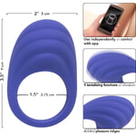 Эрекционное виброкольцо Connect Couples Ring с управлением через приложение