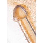 Нереалистичный фаллоимитатор TOYFA Basic Jelly Dildo S, TPE, прозрачный, 15,5 см